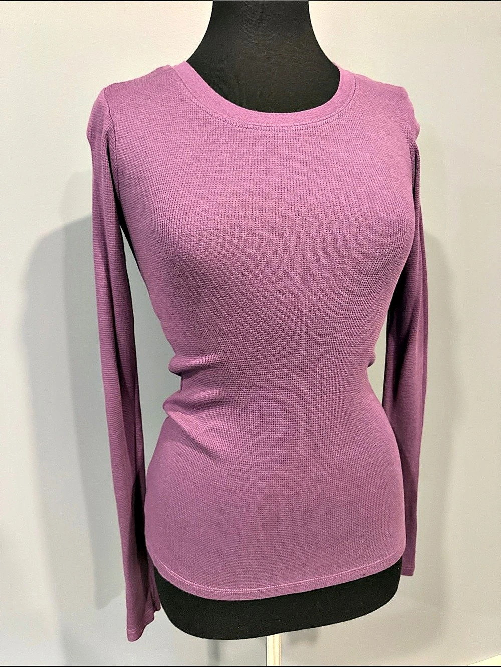 amade Long Sleeve Top in Purple XS NWT